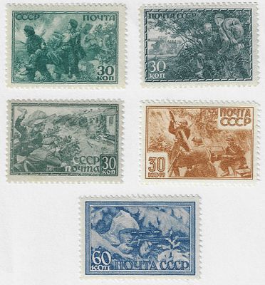 1943. 28 марта - 3 мая. Великая Отечественная
 война 1941-1945. Серия (5 м.)