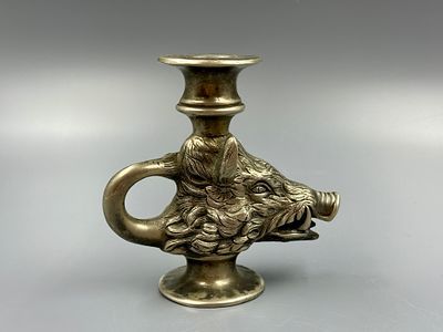 (П) Подсвечник Кабан. XX в.
