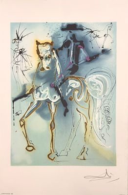 (П) Дали Сальвадор (1904-1989) - Пикадор. 1983 г. бумага, литография 56 х 36,5 см
