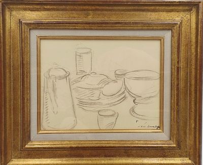 (П) Тархов Николай Александрович (1871-1930) - Натюрморт, 1910-е годы. Бумага дублированная на ...
