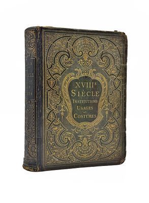 (П) Лакруа Поль. Литература, наука и искусство XVIII века. [XVIII'e Siecle lettres sciences et arts], Париж Firmin-Didot et Cie, 1875 г., 519 с.