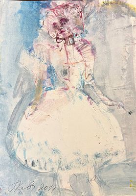 (М) Каплевич Павел Михайлович (1959 г.р.) - Эскиз костюма для постановки «Щелкунчик. Опера» ...