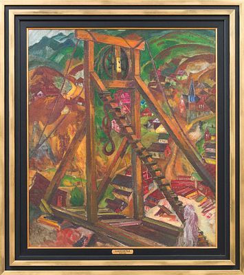 (М)* Анисфельд Борис Израилевич (1878-1973) - Золотой рудник. Сентрал-Сити. 1930-е - 1940-е гг. ...
