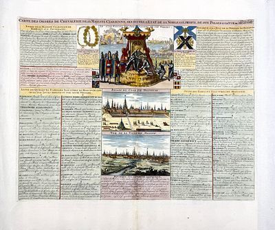 (П) Шатлен Анри Абрахам (1684-1743) Известные дворянские фамилии Государства Российского. 1706-1720 гг.