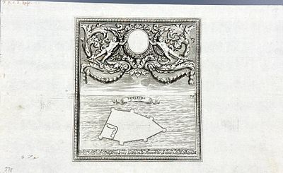 (П) Боденер Габриэль Старший (Gabriel I Bodenehr; 1673-1765) Шлиссельбург (Орешек) – план. 1720 г.