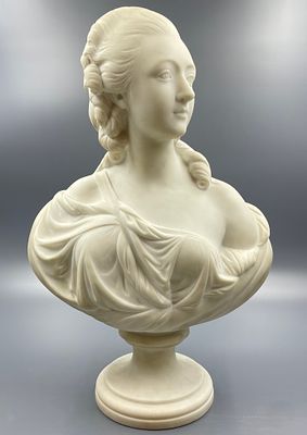 (П) Бюст Мадам Дю Барри по оригиналу Огюстена Пажу (1730–1809). Конец XIX - начало XX в.