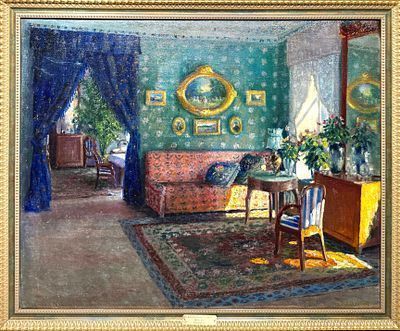 (М) Курманаевский Василий Панфилович (1894-1962) Интерьер. Первая четверть ХХ в.