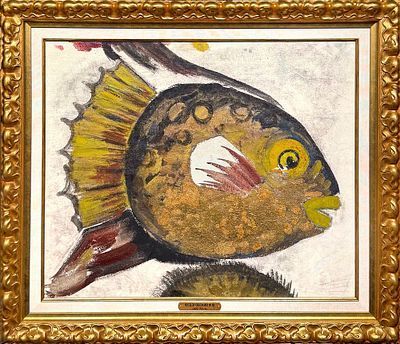 (М) Федоровский Федор Федорович (1883-1955) - Рыба. Эскиз к балету «Садко» в Большом театре. ...
