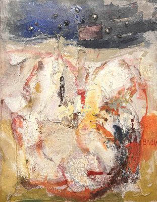 (П) Лукка Валерий Николаевич (1945 г.р.) "Композиция" (Мотив из Данаи). 2004 г.