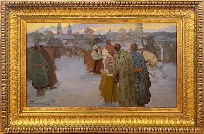(М) Горюшкин-Сорокопудов Иван Силыч (1873-1954) - Древняя Русь. Бояре едут. 1900-1910-е гг. ...