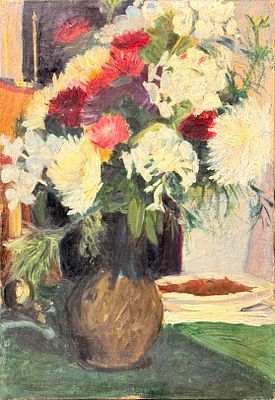 (П) Рутковский Николай Христофорович (1892-1968) - Натюрморт. пер.пол. XX в. Холст, масло, 49 х ...