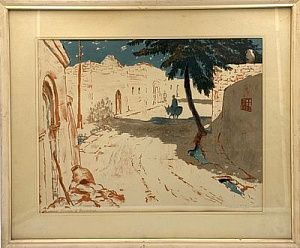 (П) Штейнберг Сергей Максимилианович (1911–1960) Армения. Улица в Воскевазе. 1958 г.