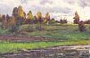 (М) Маковский Александр Владимирович (1869-1924) 
 Солнечный осенний день. 1923 г. Картон, ...