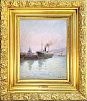 (М) Федоров-Керченский Иван Пантелеймонович (1853 - после 1914) - У Ялтинского мола. Конец XIX ...