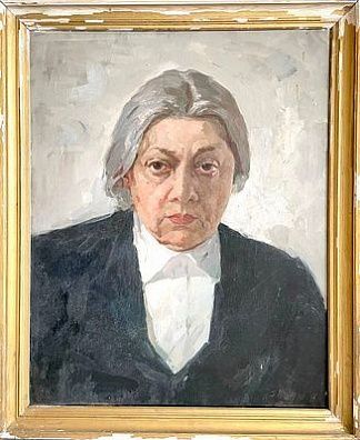 * Мещеряков Виктор Пантелеймонович (1924-2003)Портрет Н.К. Крупской. 1960-е гг.