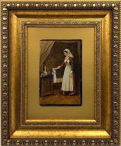 (П) Малышев Михаил Георгиевич (Егорович) (1852 - 1912) - Сестра красного креста.1890-1900-е гг. ...