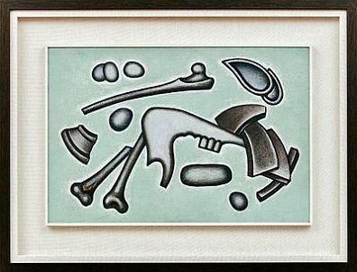 (М) Краснопевцев Дмитрий Михайлович (1925-1995) - Кости, камни, раковины, черепки. 1966 г. ...