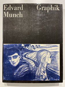 Книга Edvard Munch. Graphik Эдвард Мунк в суперобложке, на немецком языке, издательство Henschelverlag, Германия, 1969 г.