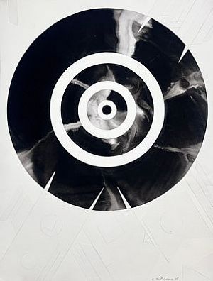 (М) Мастеркова Лидия Алексеевна (1927-2008) Коллаж. 1988 г.