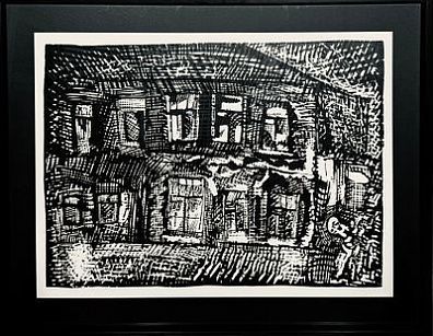 (М) Кудряшов Олег Александрович (1932-2022) Пейзаж из окна. 4