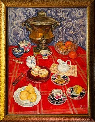 (М) Ларина Валерия Борисовна (1926 – 2008) - Натюрморт. 1979г. Холст, масло. 80 х 60 см ...