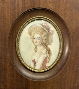 Косвей Ричард (1742-1821) 
Портрет девушки. 1782 г.
