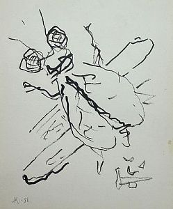 (М) Кропивницкий Лев Евгеньевич (1922–1994) - Муха. Иллюстрация к книге стихов Г. Сапгира ...