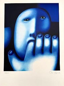 (М) Целков Олег Николаевич (1934-2021)Младенец. Из проекта Международного олимпийского комитета "Олимпийское столетие". 1992 г.