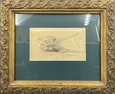 (П) Иванов Сергей Васильевич (1864 - 1910) Телега. кон. XIX в.