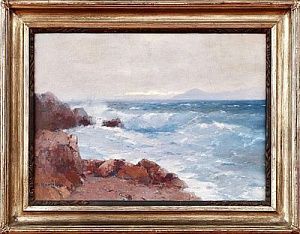 (М) Ганзен Алексей Васильевич (Вильгельмович) (1876-1937) - Прибой. Вторая четверть ХХ века. ...