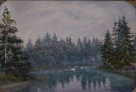 Ендогуров Сергей Иванович (1864-1894) Лесной пруд