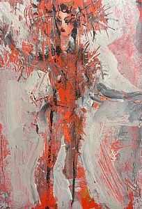 (М) Каплевич Павел Михайлович (1959 г.р.) - Эскиз костюма к неосуществленной постановке "Китай ...