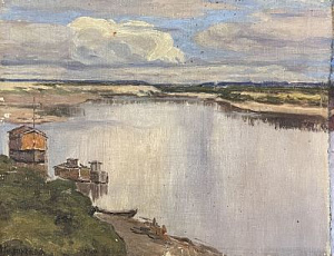 Каринская Анна Николаевна (1871-1931) Пейзаж. Начало ХХ в.