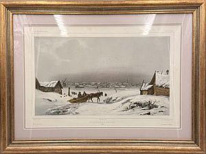(П)* Адам Жан-Виктор Винсент (Jean-Victor Vincent Adam, 1801–1867) - автор рисунка, Ловернь ...