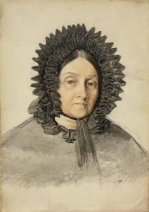 Неизвестный художник Женский портрет. первая половина XIX века