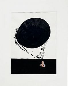(М) Беленок Пётр Иванович (1938-1991) - Что-то над головой. 1970-е-1980-е гг. Бумага, тушь, ...