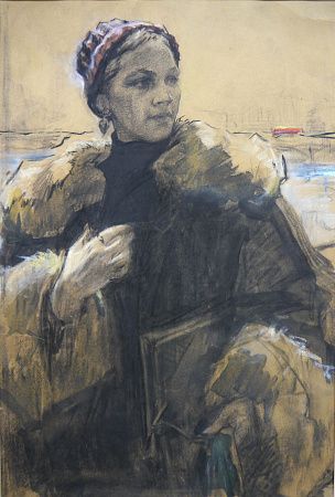 Острова Лидия Александровна (1919 - 2009). Автопортрет