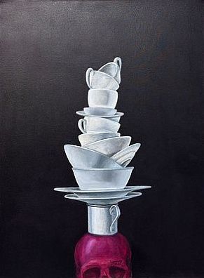 (П) Перминов Алексей Михайлович (1972 г.р.) - Мироздание. 2025 г. Холст на подрамнике, масло 80 ...