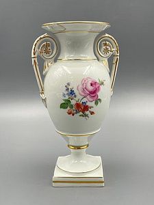 (П) Ваза «Цветочный букет», Meissen, Германия, пер. пол. XX в.