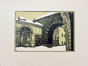 (П) Павлов Иван Николаевич (1872 — 1951) Гравюры на дереве "Старая Москва". Издательство: Новая Москва, 1924 г.