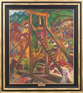 (М)* Анисфельд Борис Израилевич (1878-1973) - Золотой рудник. Сентрал-Сити. 1930-е - 1940-е гг. ...