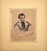 (М) [Из коллекции Боровой Т.А.] Лобанов Сергей Иванович (1887-1942) - Портрет В.Р. Ольховского. ...