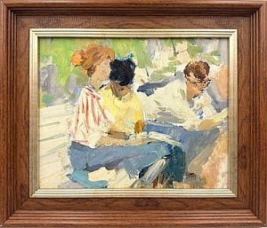 (П) Альберти Пётр Филиппович (1913 — 1994)Студенты. 1962 г.