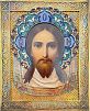 (П)* Икона в окладе Спас нерукотворный. 1900-е. Серебро 84 пр. Клейма И.А.А. Алексеев Иван ...