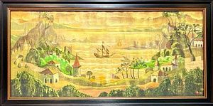 (П) Акимов Николай Павлович (1901–1968) - Панорама к спектаклю. У. Шекспир "Двенадцатая ночь". ...