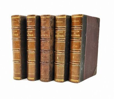 (П) Ренан Э. История народа Израиля. [Renan Ernest. Histoire Du Peuple D'israel. Camann Lévy, 1887-1891, vol. 1-5]
