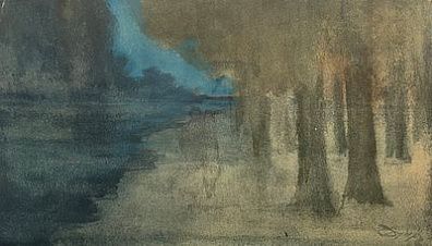 [Мир Искусства] Дыдышко Константин Викентьевич (1876-1932) - Символистический пейзаж. 1910-е ...