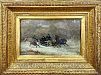 (П) [Приписывается] Сверчков Николай Егорович (1817-1898 Обоз зимой. Вторая половина XIX в.