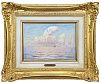 (М) Дубовской Николай Никанорович (1859-1918) - Море. Тюрсель. Этюд. 1903 г Холст, масло 24,5 х ...