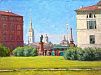 *Носков Михаил Васильевич (1892 -1957) - Вид на Петропавлоавскую крепость с Марсова поля. 1947 ...